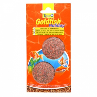Tetra Goldfish Holiday желе Корм выходного дня