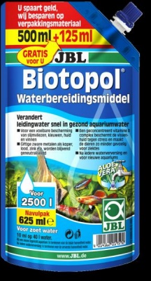 JBL Biotopol - Препарат для подготовки воды с 6-кратным эффектом в экономичной упаковке 625 мл
