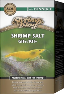 Dennerle Shrimp King Shrimp salt GH+/KH+ Мультименер. соль для повышения жесткости, 200гр
