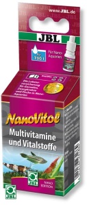 JBL NanoVitol - Комплекс мультивитаминов для обитателей нано-аквариумов, 15 мл