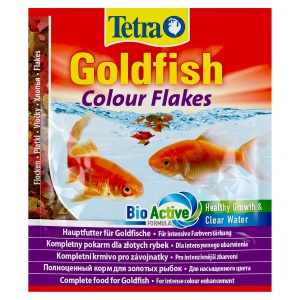 Tetra Goldfish Colour Floken Корм для улучшения окраса золотых рыб, хлопья 12 г