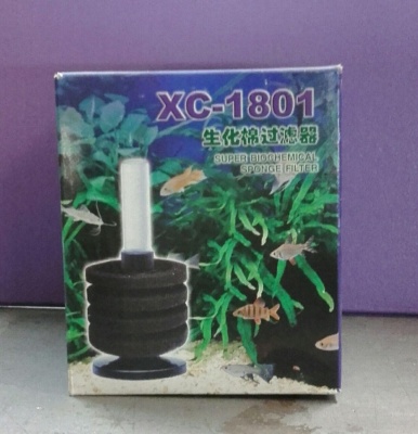 Аэрлифтный фильтр (губка), D90*50 мм (xc-1801)