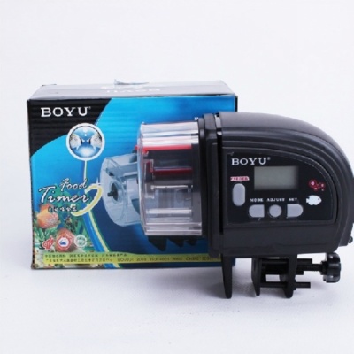 Автокормушка для аквариума  Boyu ZW-82, с дисплеем (75 мл), до 4-х кормлений в сутки