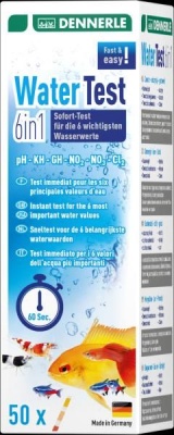 Dennerle WaterTest 6in1-Мгновенный тест для 6 показателей воды